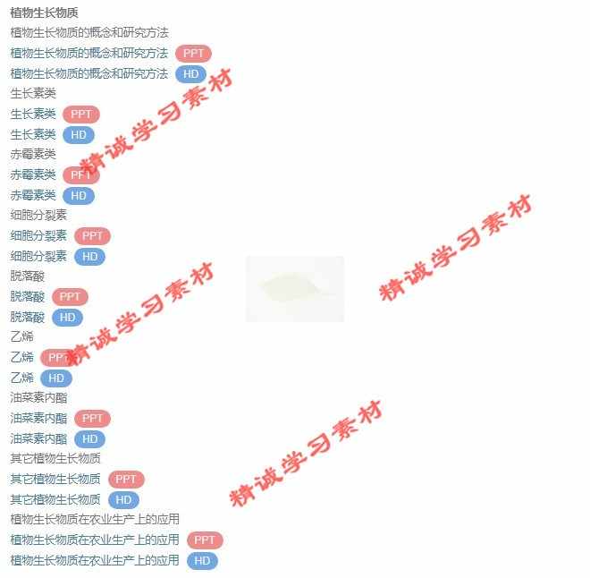 扬州大 王忠 植物生理学 PPT教学课件 视频教程讲解 学习资料