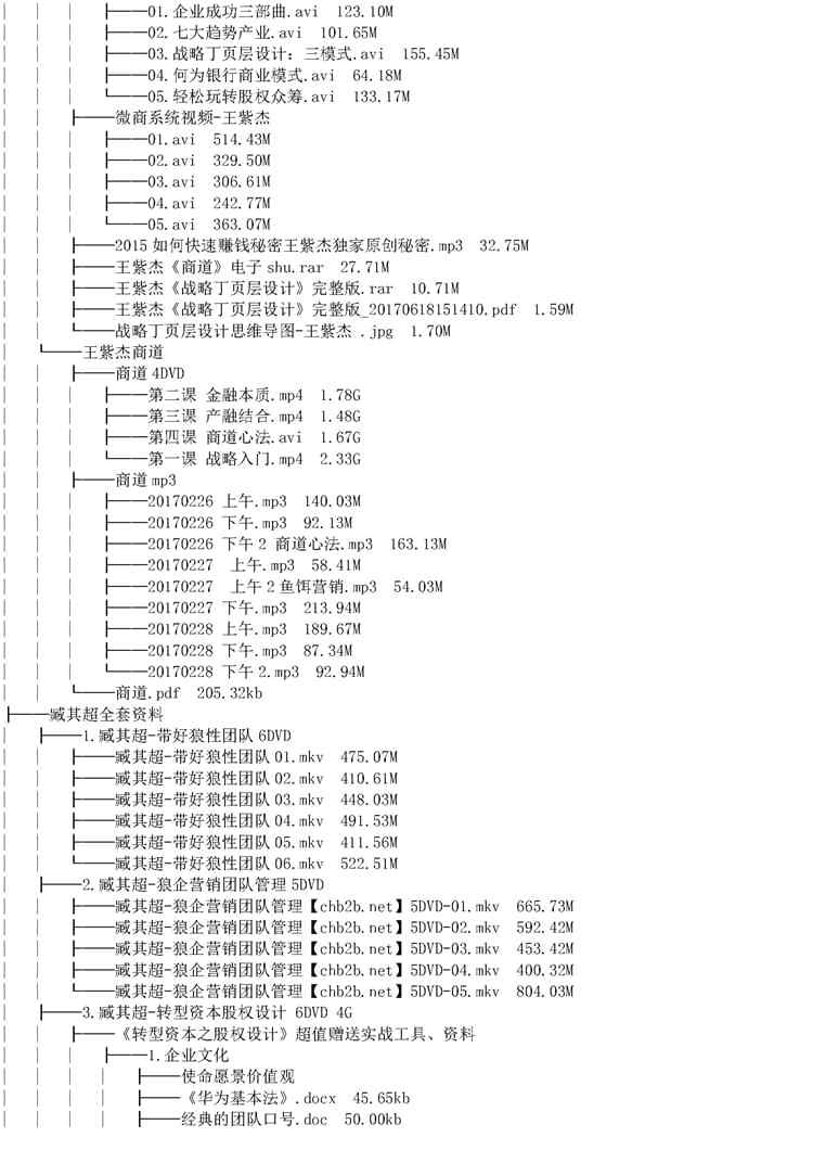 股权激励课程与合伙制设计方案绩效管理资料商业模式顶层视频教程