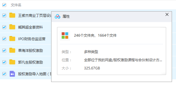 股权激励课程与合伙制设计方案绩效管理资料商业模式顶层视频教程