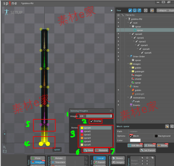 Spine视频教程游戏美术素材2D动作动画骨骼软件源文件切片文档8G