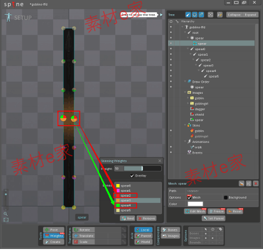Spine视频教程游戏美术素材2D动作动画骨骼软件源文件切片文档8G