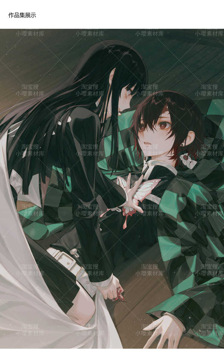 P站画师WANKE插画CG视频教程作品集线稿PSD源文件美术素材原画集