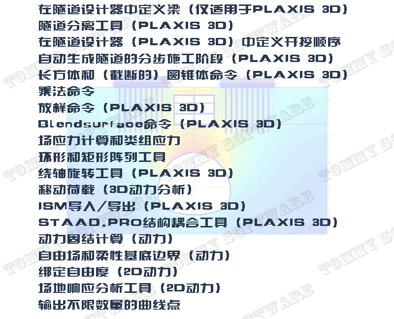 Plaxis 3D / 2D 软件2020版 中英文含VIP全功能 送视频教程
