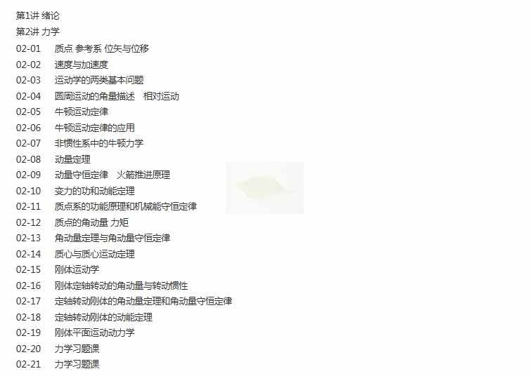 国防科大 李承祖 大学物理学 视频教程讲解 PPT教学课件