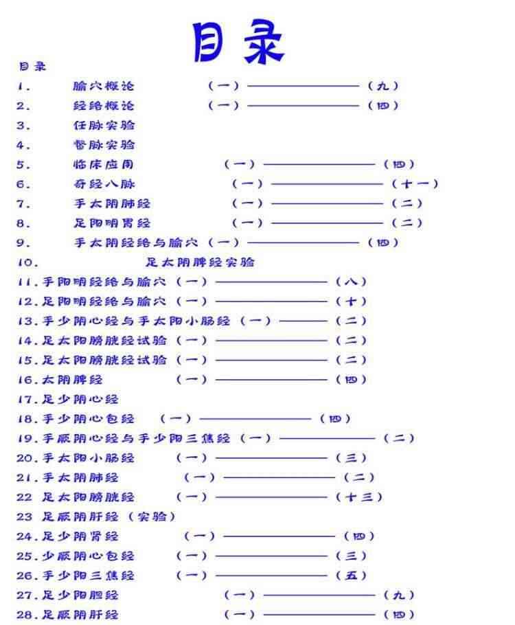 经络腧穴学内部教学视频116集完整版孟向文中医经络教程