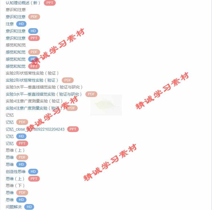 安徽师范 姚本先版 心理学 PPT教学课件 视频教程讲解 学习资料