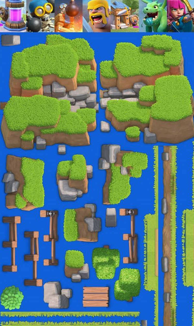 Unity3d视频教程 3D塔防Moba网络竞技游戏开发皇室战争 教学实战