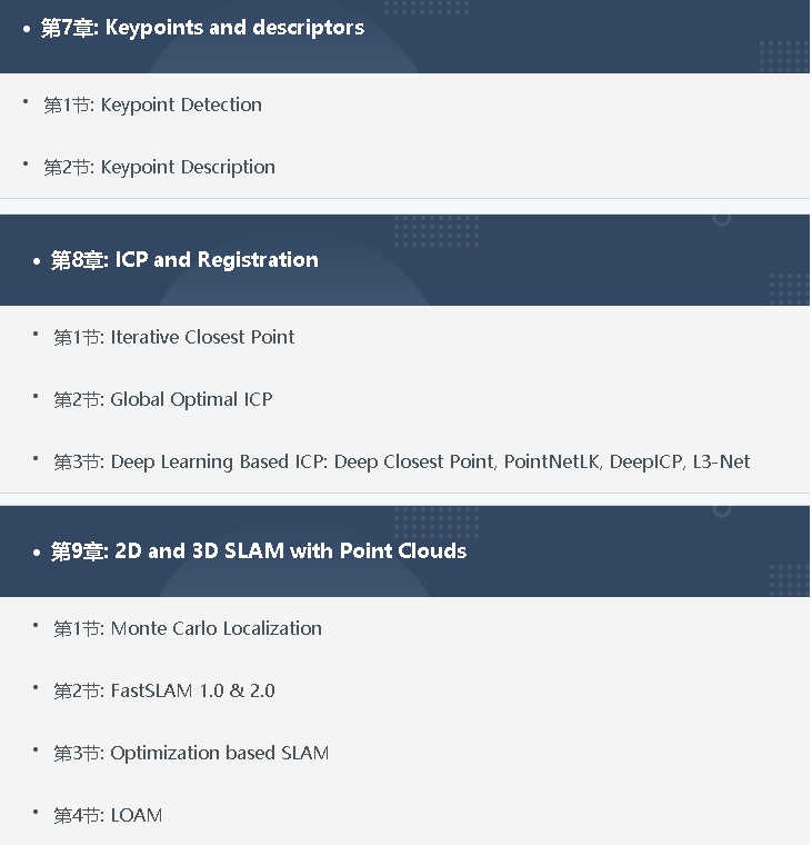 2020三维点云处理Point Cloud Processing视频教程课件作业课程