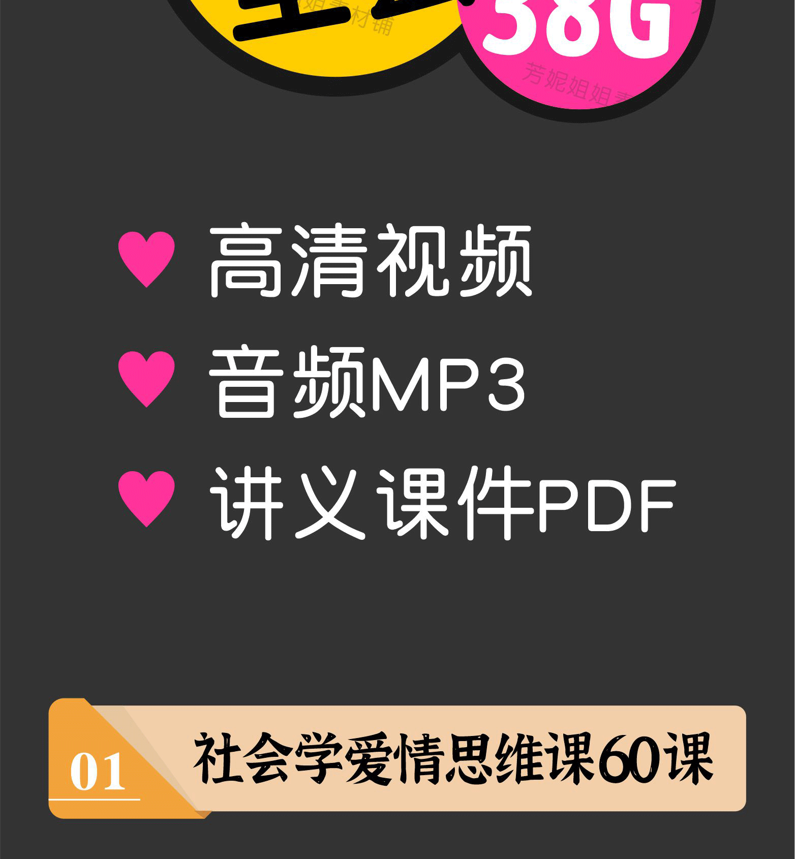沈奕斐性教育社会学爱情思维课三观一致教学教程视频音频讲义合集