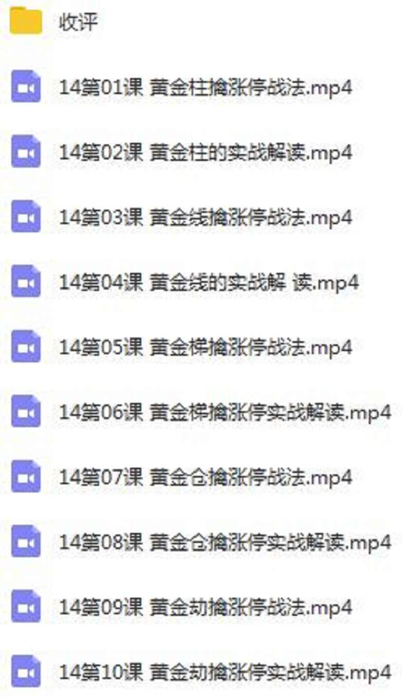 龙头密探34期视频量学教程合集段位课量柱量线擒龙养龙仲展量学堂