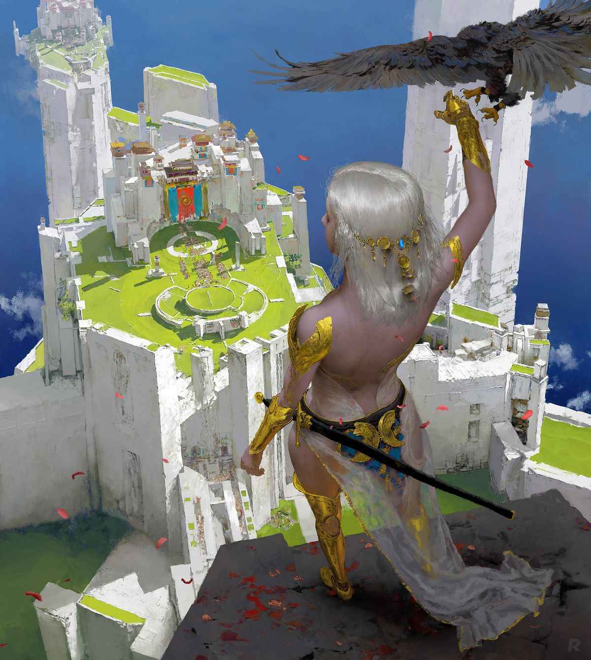 阮佳原画课程大合集培训教程视频PS插画厚涂作品集CG教学艺术家