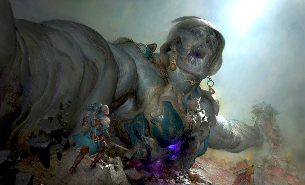 阮佳原画课程大合集培训教程视频PS插画厚涂作品集CG教学艺术家