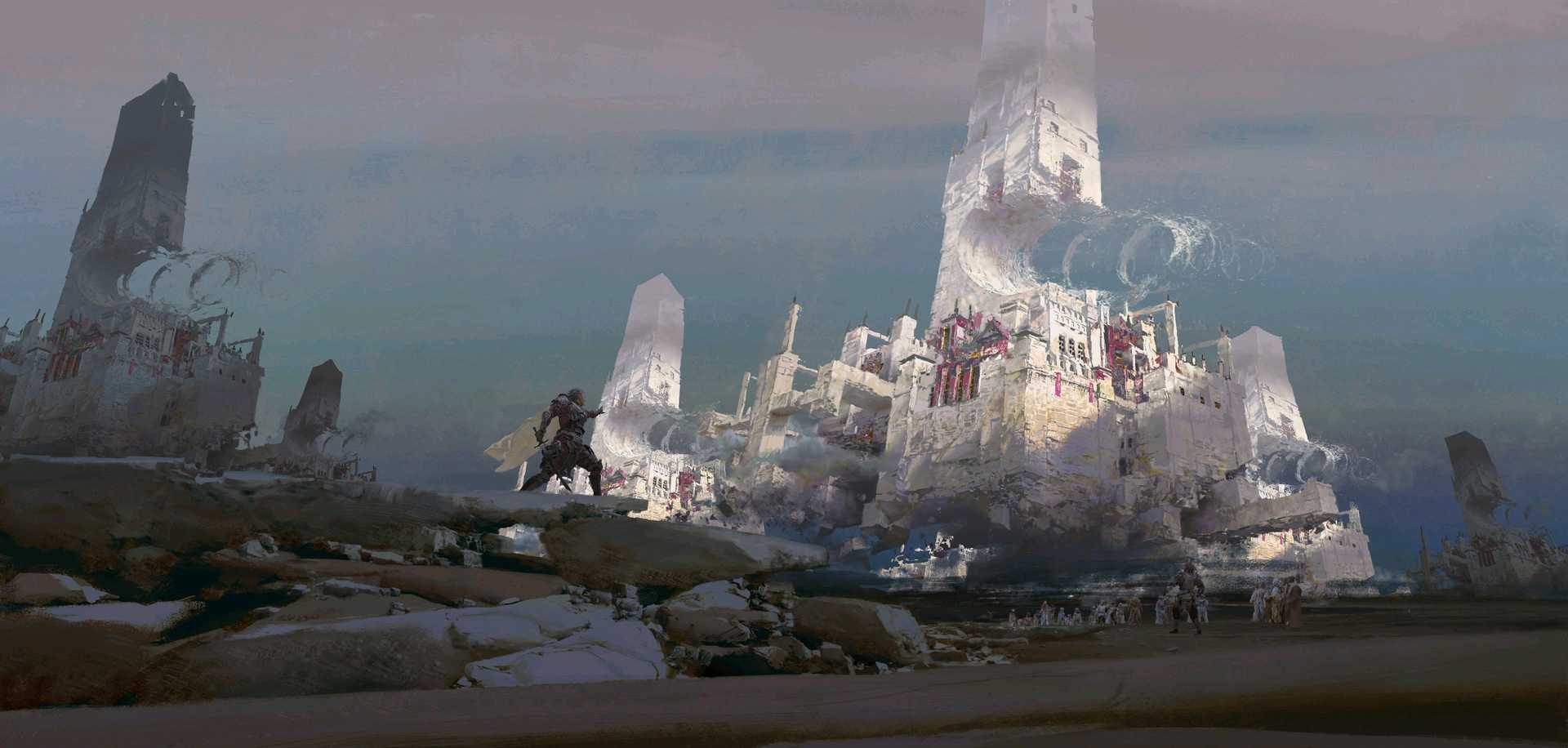 阮佳原画课程大合集培训教程视频PS插画厚涂作品集CG教学艺术家