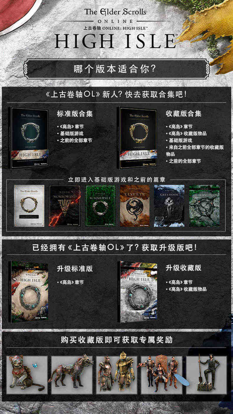 Steam 上古卷轴OL高岛 上古卷轴Online DLC The Elder Scrolls Online: High Isle 国区cdkey 激活码