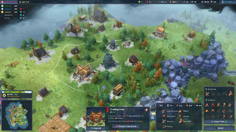 PC中文正版 steam平台 国区 联机游戏 北境之地 北加尔 Northgard 激活码 全DLC 阵营 氏族 部族 维达尔十字