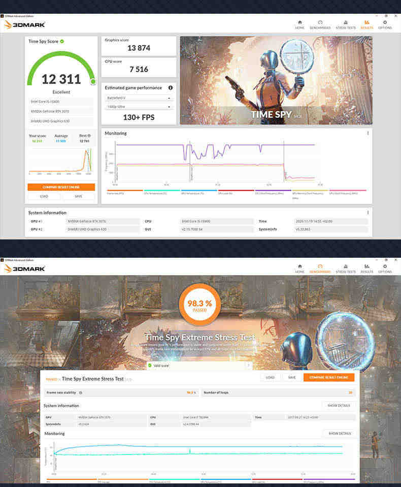 steam 3dmark 国区激活码CDKEY 秒发 3DMark 压力测试 显卡压力测试 显卡测试 3dmark 检测跑分 PC正版