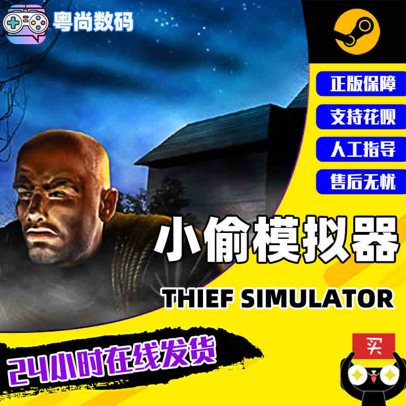 PC中文Steam正版 小偷模拟器 Thief Simulator 激...