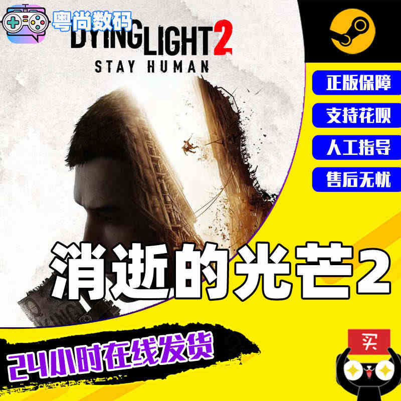 PC中文正版 steam游戏 消逝的光芒2  Dying Light ...