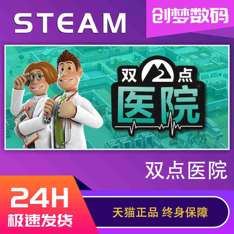 PC中文正版steam 双点医院 Two Point Hospital...