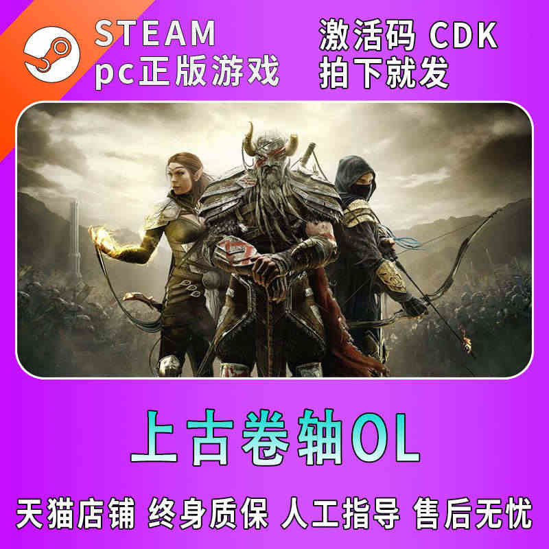 PC中文正版 Steam 上古卷轴OL 高岛 DLC The Elde...