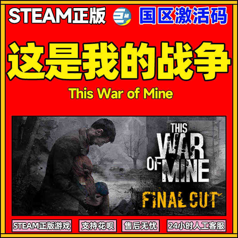 这是我的战争 我的战争 这是战争 pc 正版steam激活码  激活码...