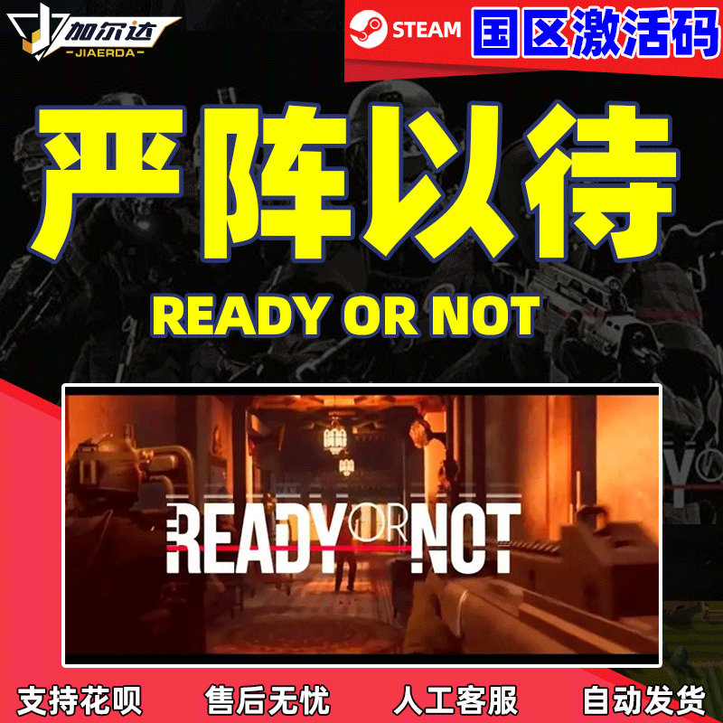 PC游戏steam严正以待严阵以待 Ready or Not  国区 ...