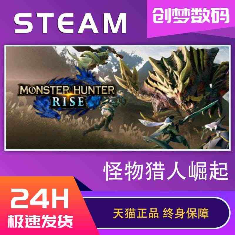 PC中文正版Steam 怪物猎人崛起 MONSTER HUNTER R...