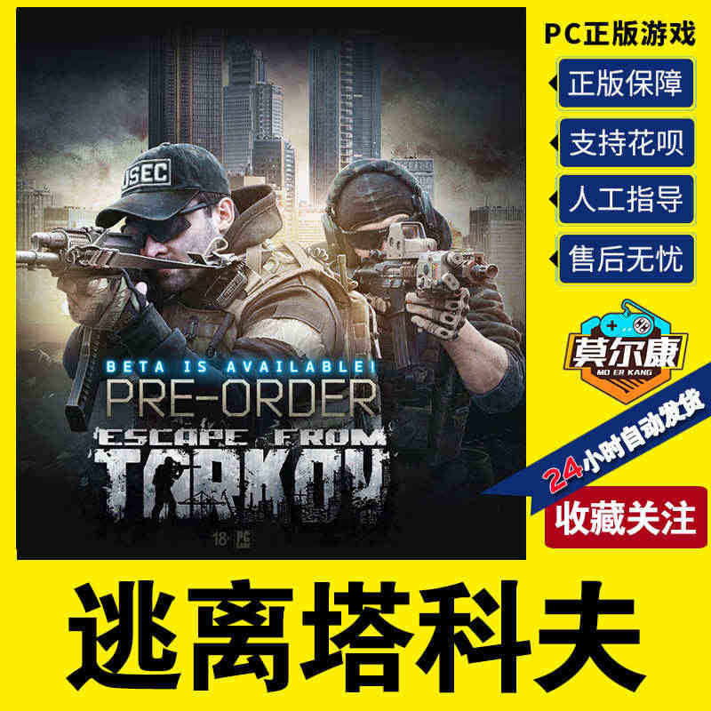 PC游戏正版 逃离塔科夫 全球版激活码CDEKY 塔科夫 逃离塔克夫 ...