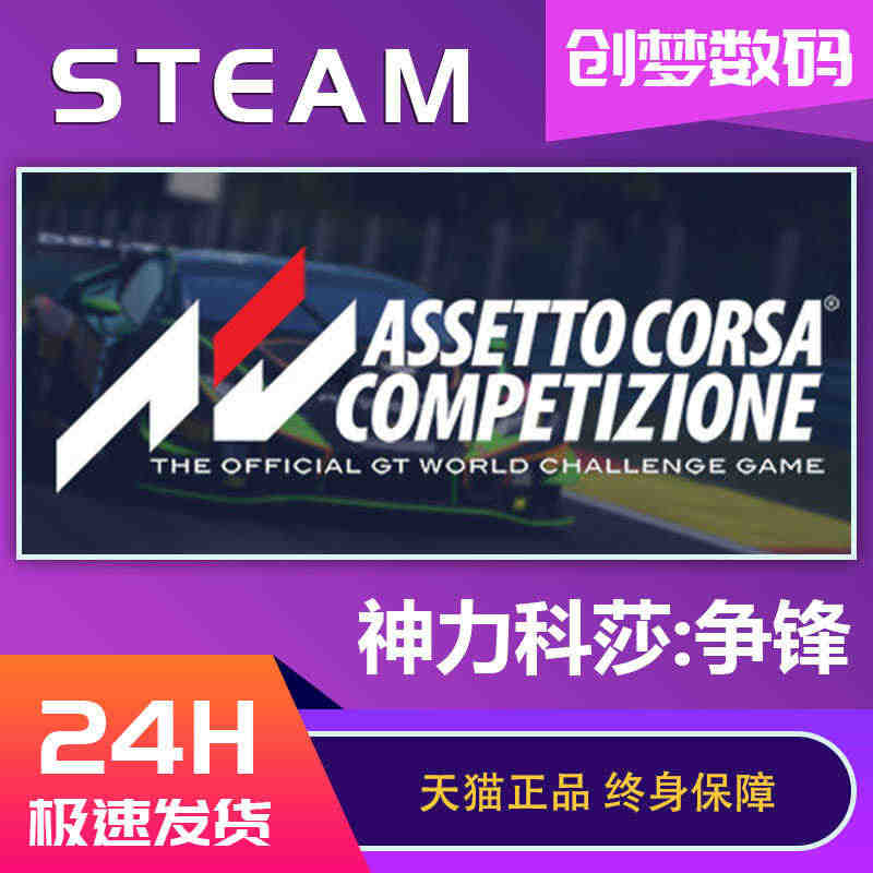 PC中文正版Steam游戏 神力科莎:争锋 Assetto Corsa...