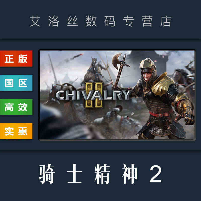 PC中文正版 steam平台 国区 联机游戏 骑士精神2 Chival...