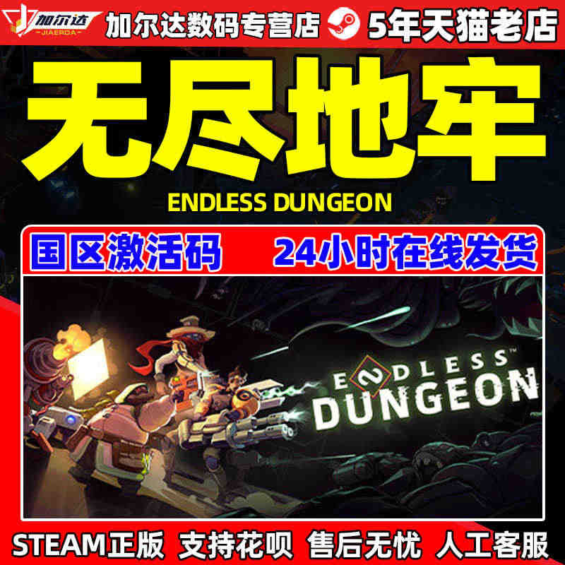 Steam游戏 无尽地牢 ENDLESS Dungeon PC中文正版...