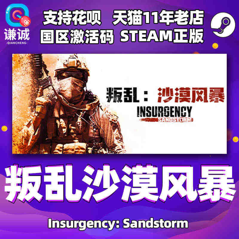 PC中文正版steam游戏 Insurgency: Sandstorm...