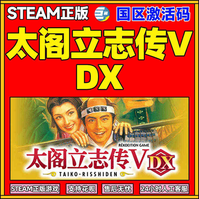 Steam正版激活码 PC中文 太阁立志传VDX 5DX Taikou...