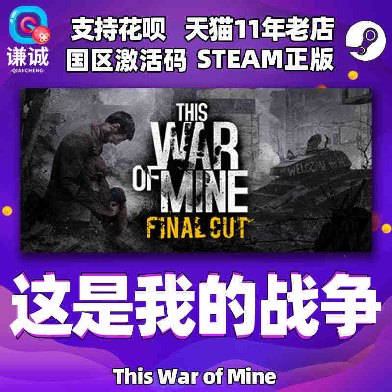 PC中文正版 Steam 这是我的战争 This War of Min...