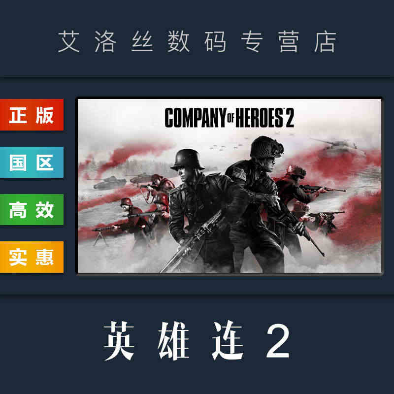 PC正版 steam平台 国区 联机游戏 英雄连2 Company o...