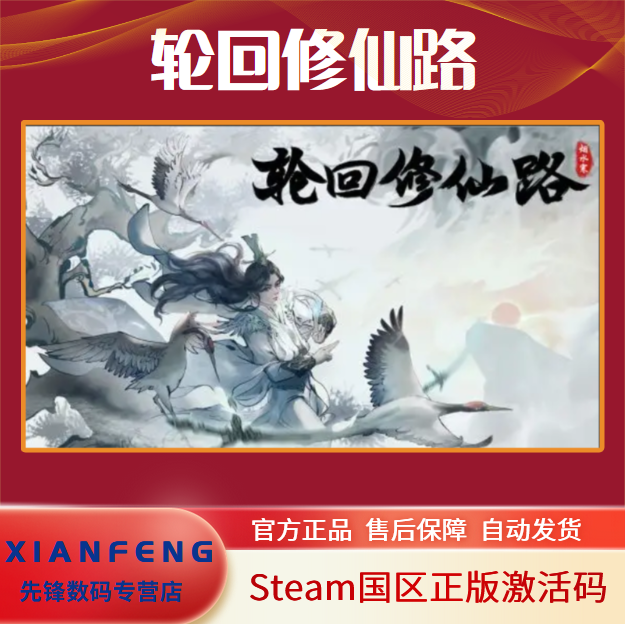 Steam轮回修仙路国区激活码cdk兑换码CDKEY PC中文正版...