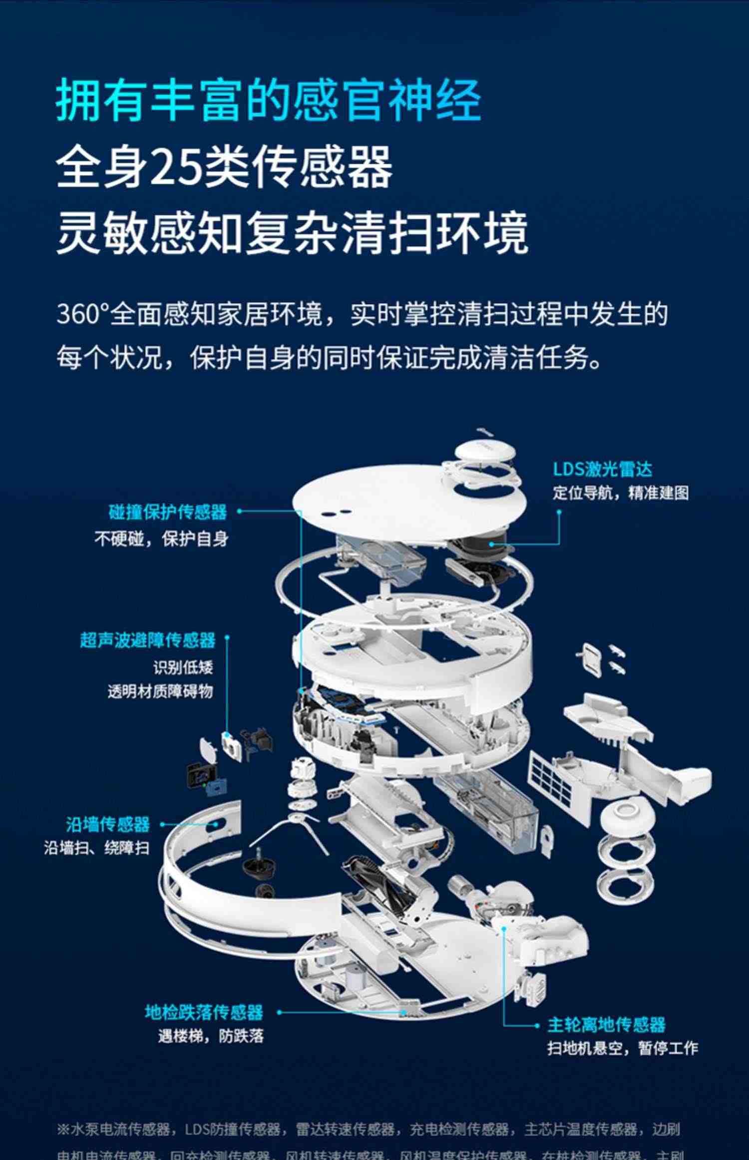 360扫地机器人X90智能家用全自动扫地拖地一体机吸尘器三合一