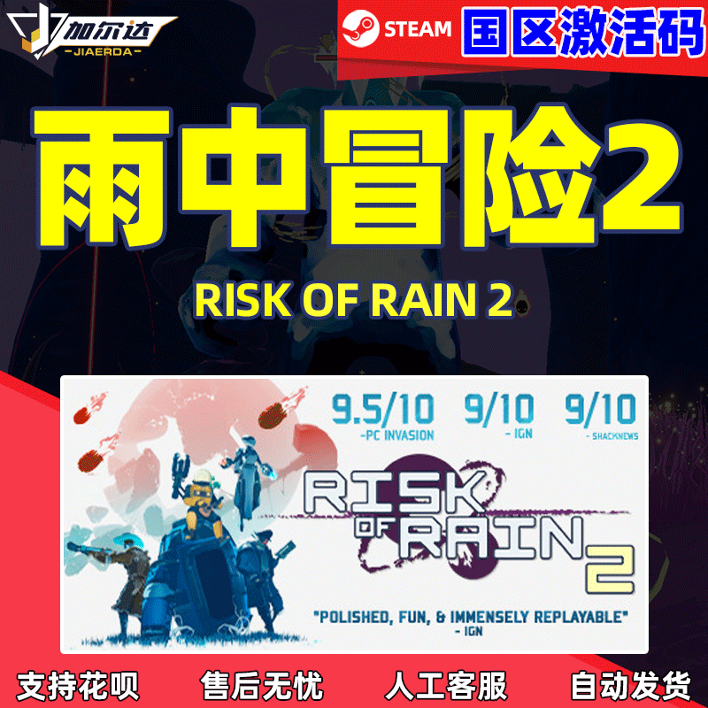 PC中文steam 雨中冒险2  国区CDKey 激活码 Risk o...