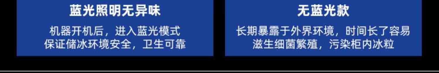 新飞制冰机商用奶茶店大容量85/150kg全自动一体机方冰块制造机器