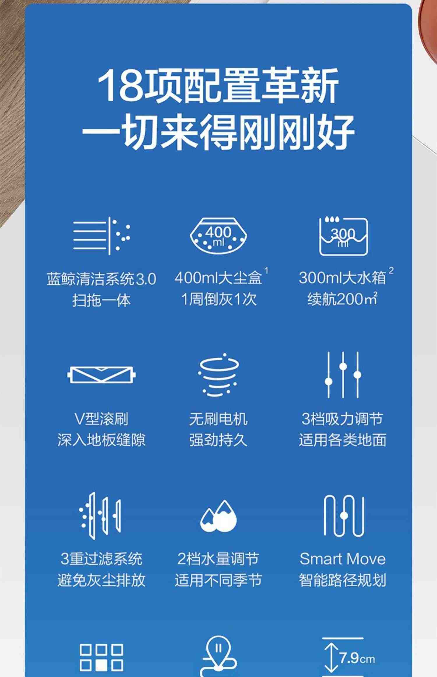 yeedi一点智能全自动扫地机器人K650扫拖一体家用吸尘器三合一