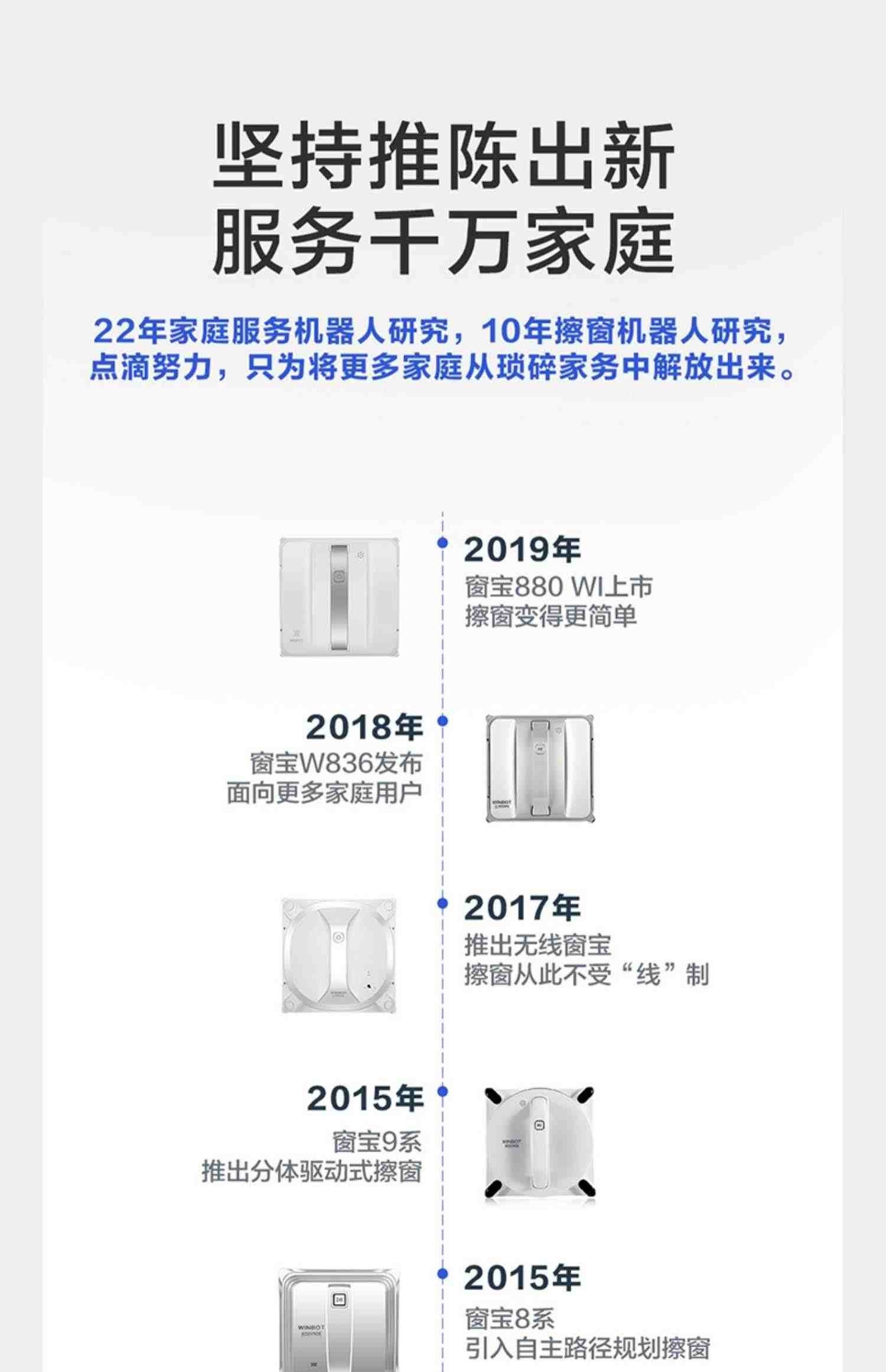 科沃斯窗宝880WI擦窗机器人家用智能全自动电动神器擦窗户玻璃8系