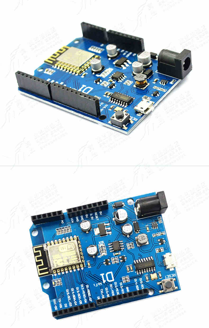 WIFI开发板D1 UNO R3开发板基于ESP8266无线控制扩展模块ESP-12F