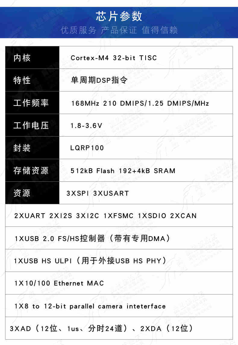 STM32F407VET6开发板单片机 M4 学习板核心板 STM32小型系统板