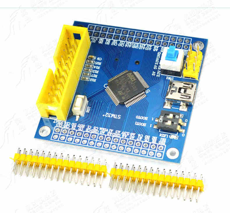 STM32F103R8T6核心板 32F103小型系统板 STM32开发板扩展板单片机