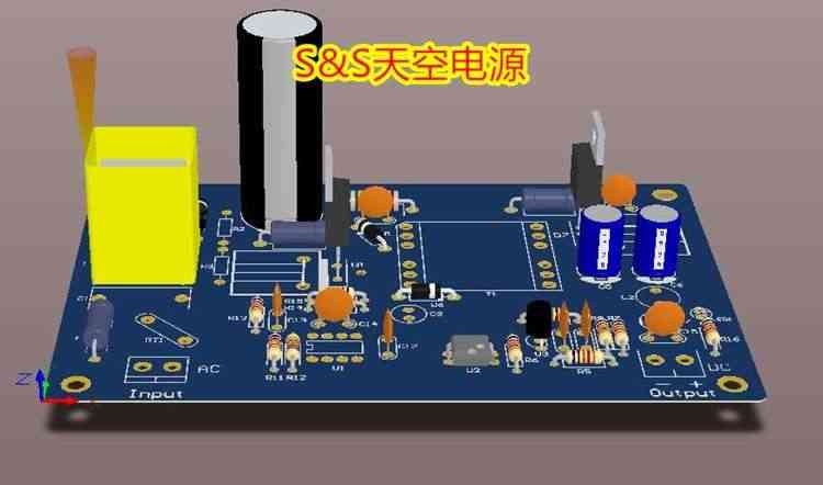 适用反激开关电源模块UC3842 43 flyback开发板学习板评估板工控