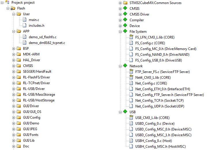 适用【】V6，STM32F429开发板，emWin  COS  FreeRTOS  RTX DSP