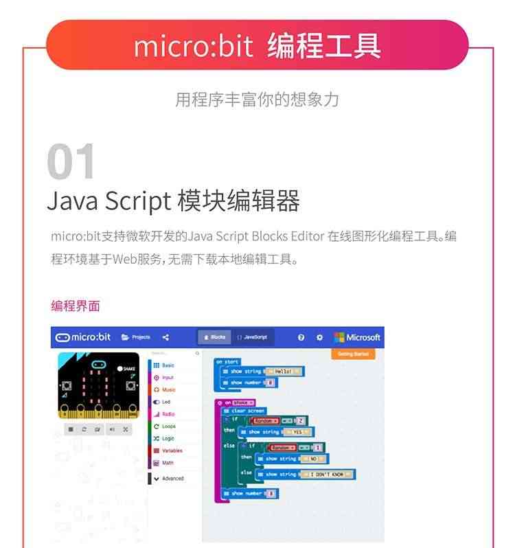 适用开发板 新款盒装microbit V1.5主板 图形化编程创客教育