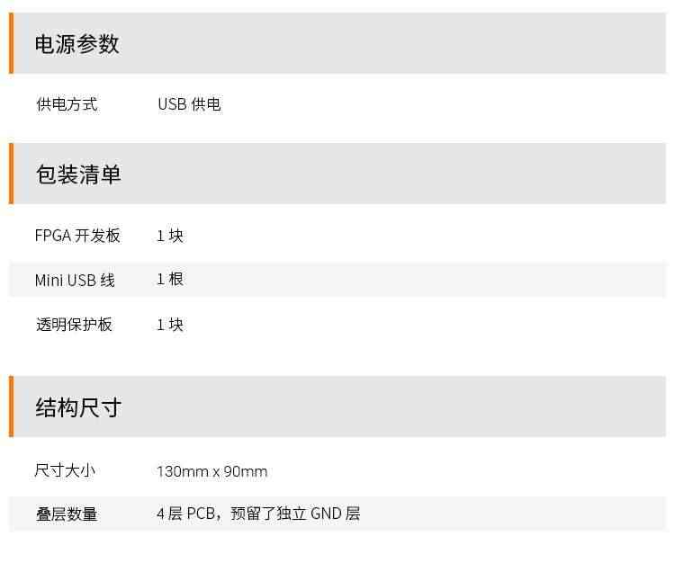 适用FPGA开发板ALTERA CYCLONE IV EP4CE6配视频教程学习板黑金