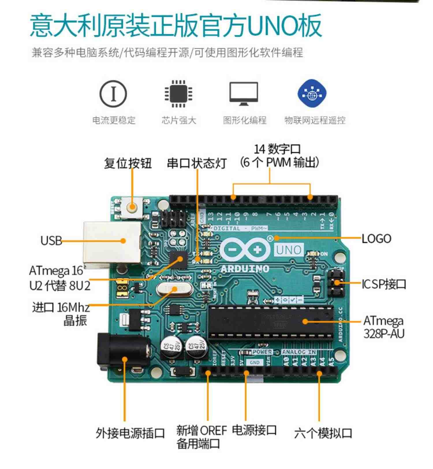 编程机器人arduino智能小车入门学习套件 UNO循迹避障DIY开发板