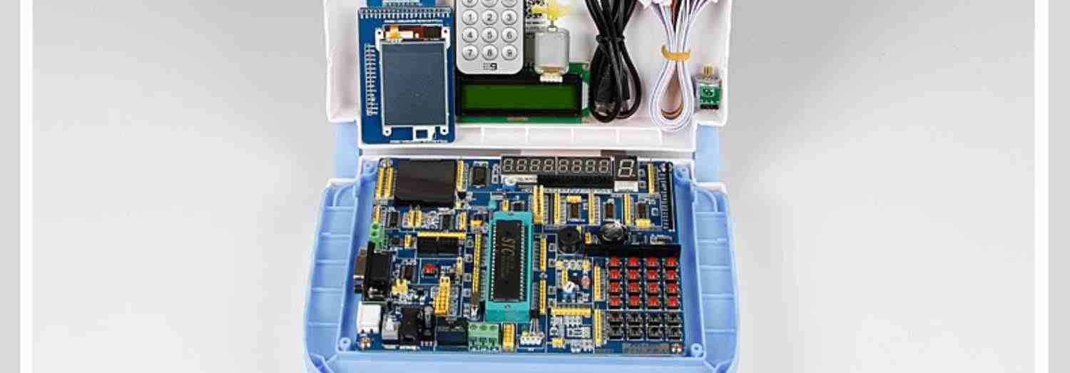 普中科技51单片机开发板 51+STM32+AVR开发板实验板STC89C52套件